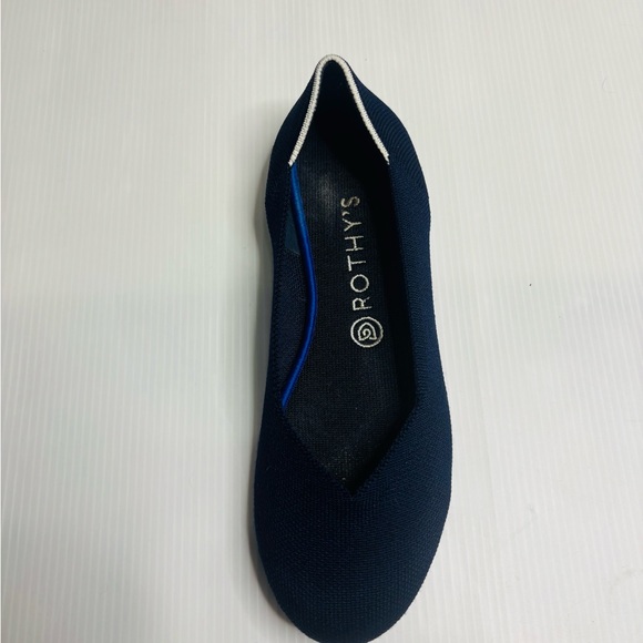 Rothy's The Flat in Maritime Navy Ballet Flats Round Toe - Picture 6 of 10